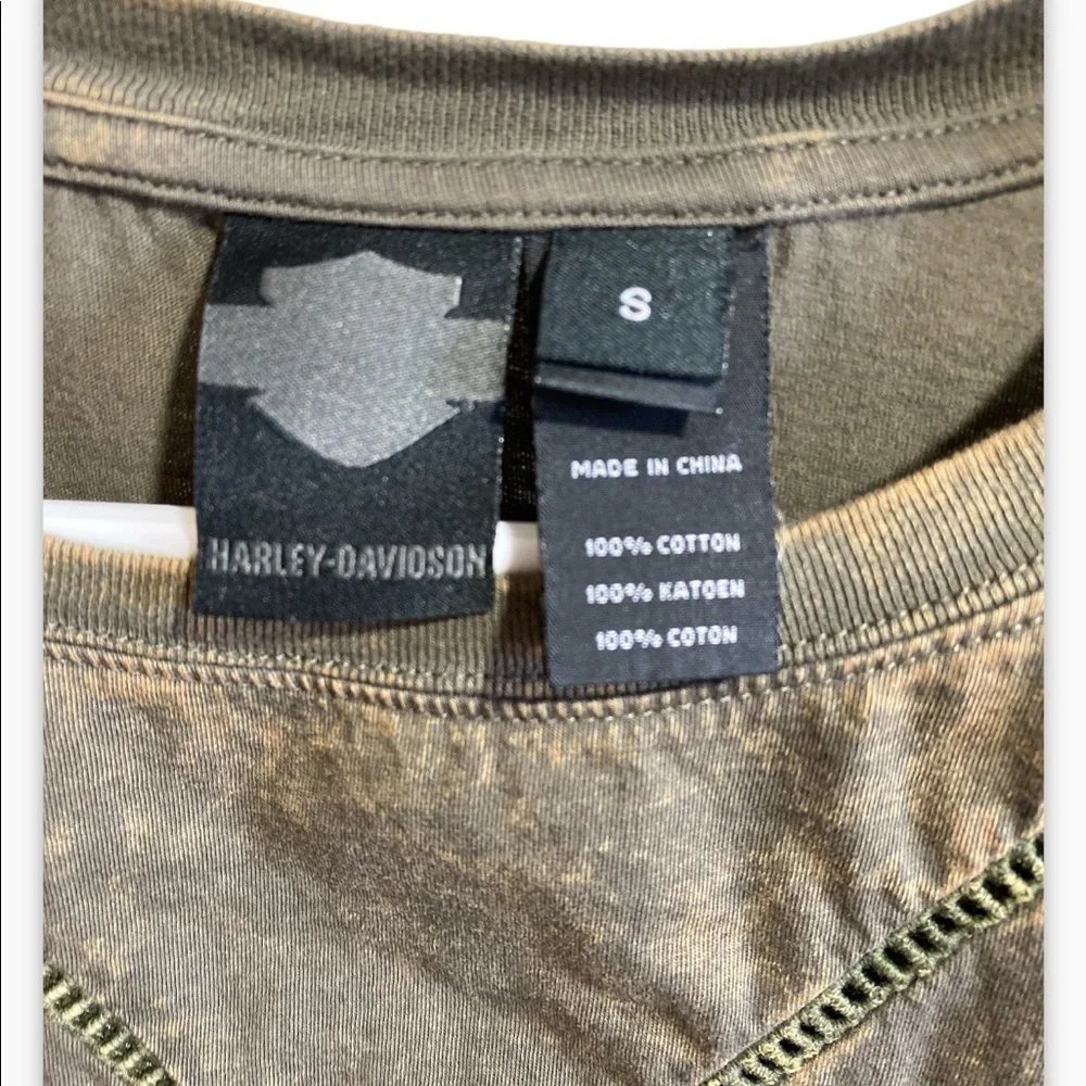 Harley Davidson Shirt Black Label - Picture 3 of 6